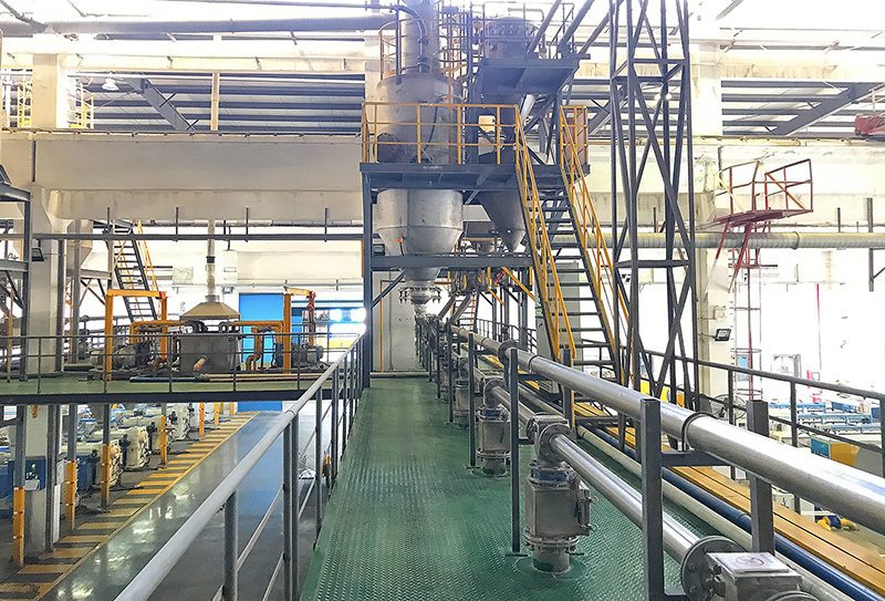 Application of powder automatic dosing system in plastic extrusion industry
