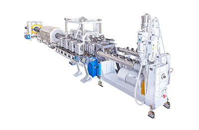 PE/PVC Double Wall Corrugated Pipe Extrusion Line
