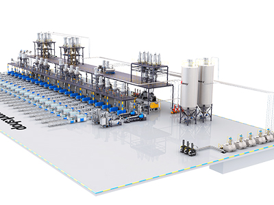 Application of powder automatic dosing system in plastic extrusion industry