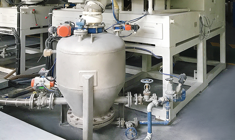 Application of powder automatic dosing system in plastic extrusion industry