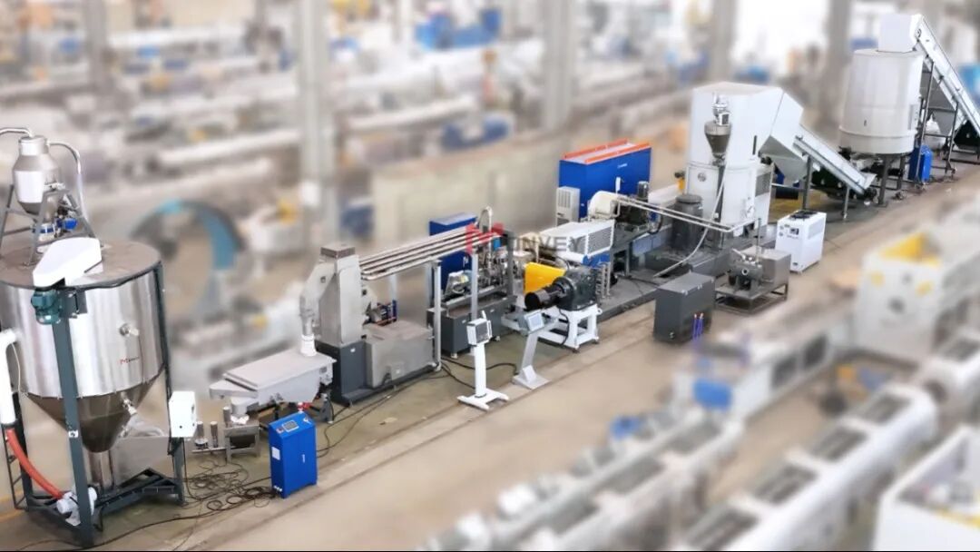 Double-Filter High-Speed Recycling Pelletizing Line