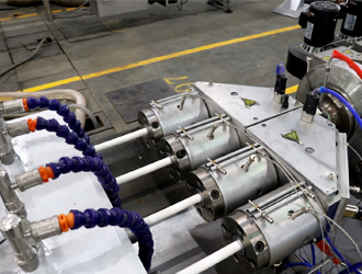 LSFP 32 Four Strand PVC Conduit Extrusion Line