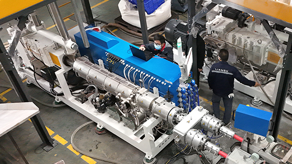 LSDP-63 CPVC UPVC Dual Pipe Production Line