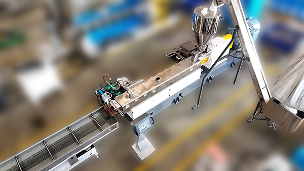 LSZL75M-40D HDPE Pipe Recycling Pelletizing Line