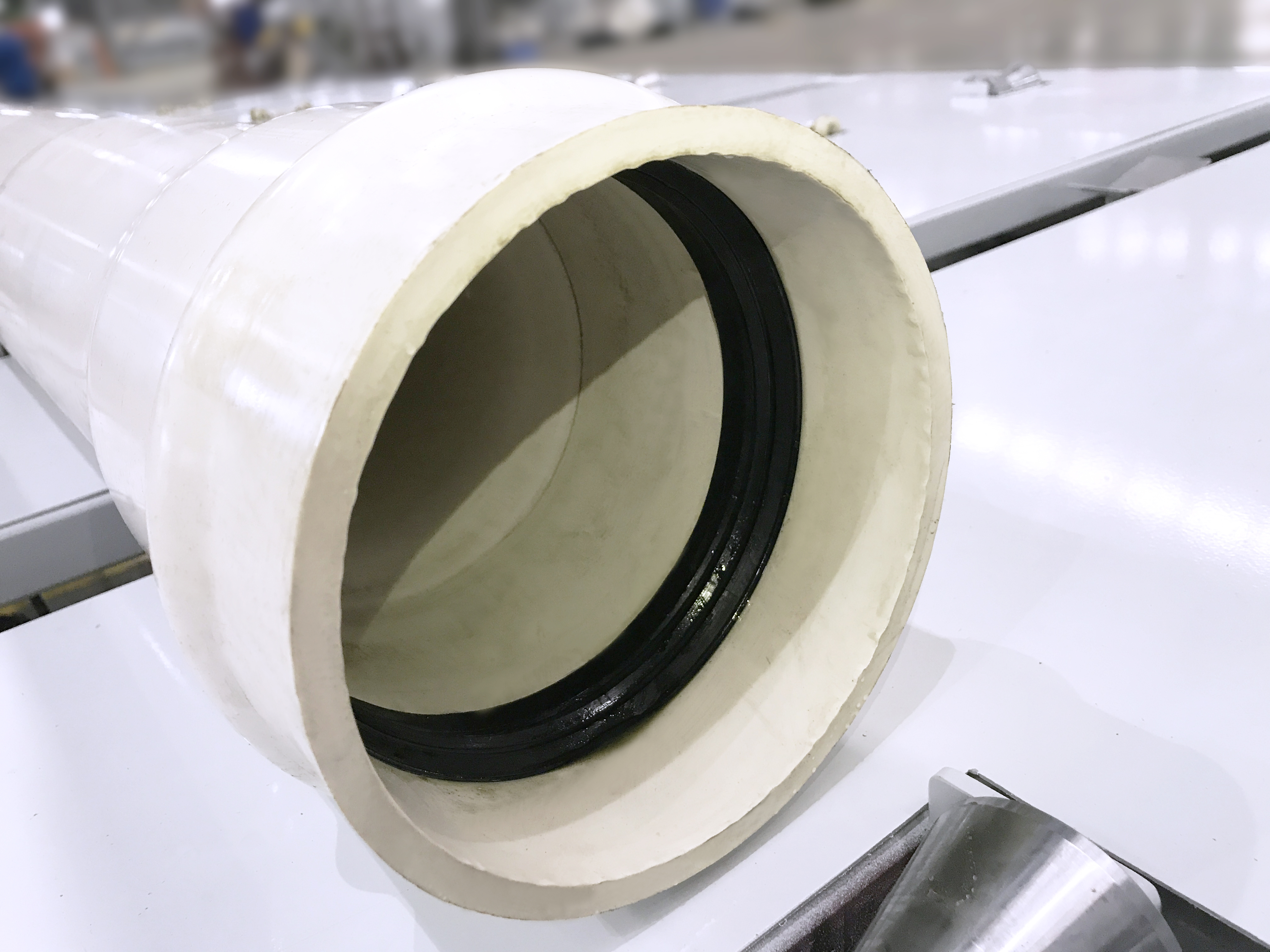 Rubber ring socket 
