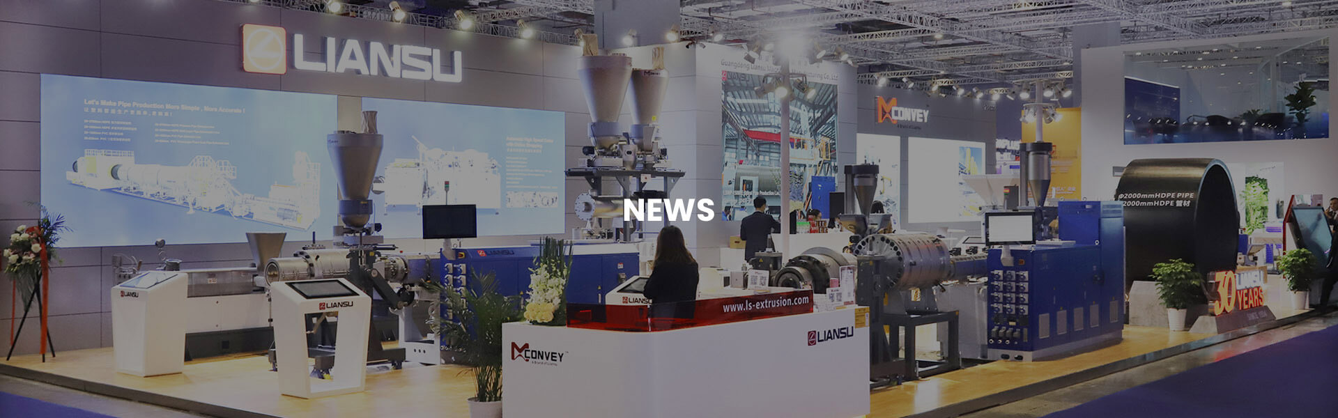 Liansu offer a turnkey palstic pipe extrusion line solution. View more about pipe extrusion news.